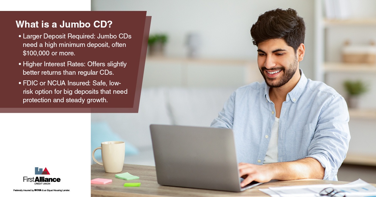 What is a Certificate of Deposit (CD) - a man learning about Jumbo CD
