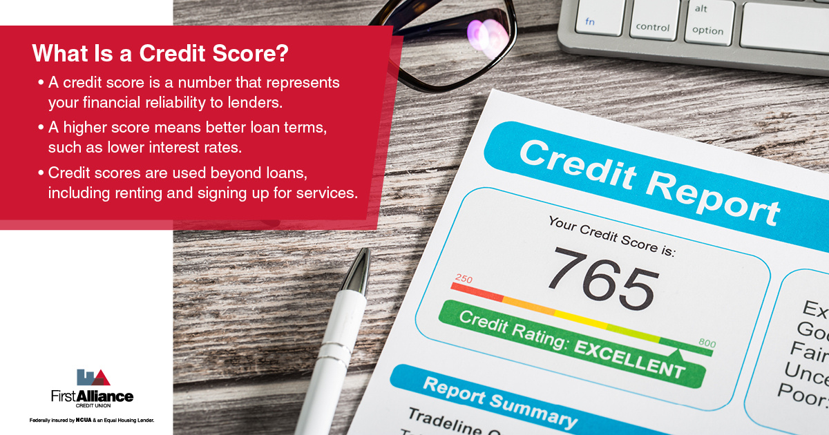 CreditScore - credit report with high number
