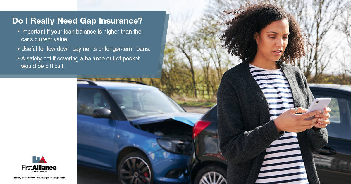 What is Gap Protection - a person calling her insurance company