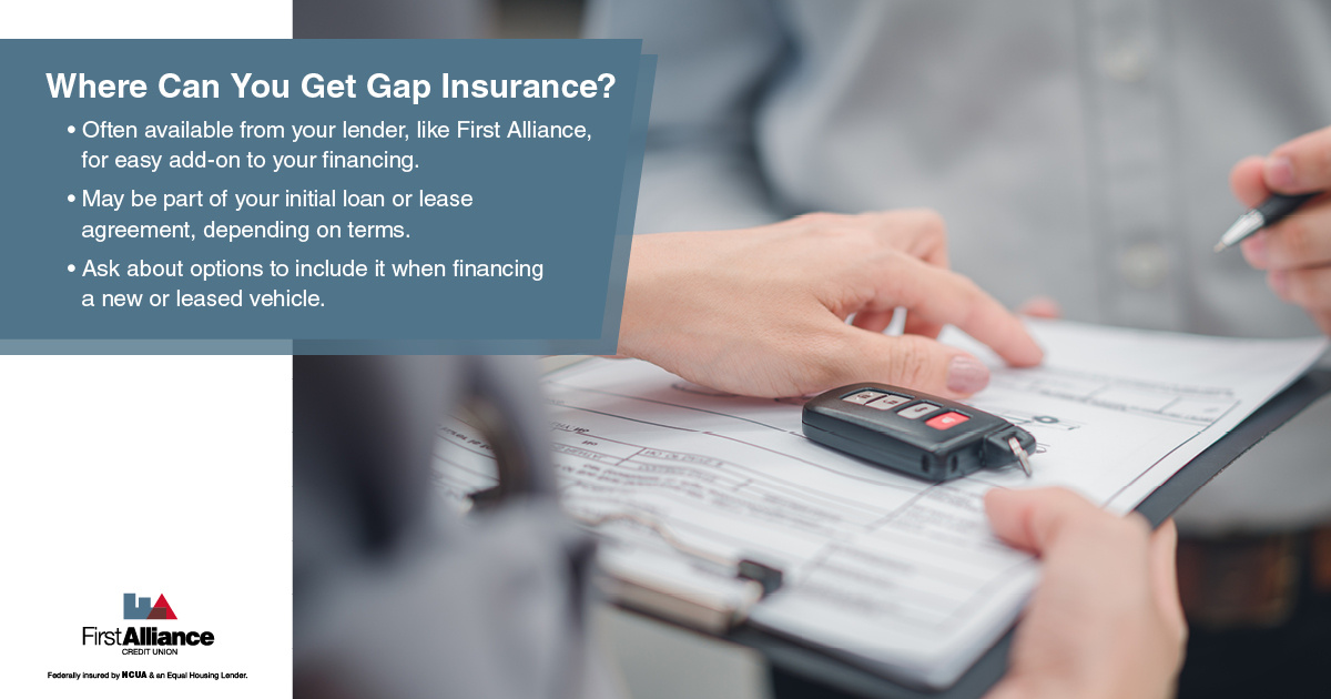 What is Gap Protection - a person purchasing gap insurance