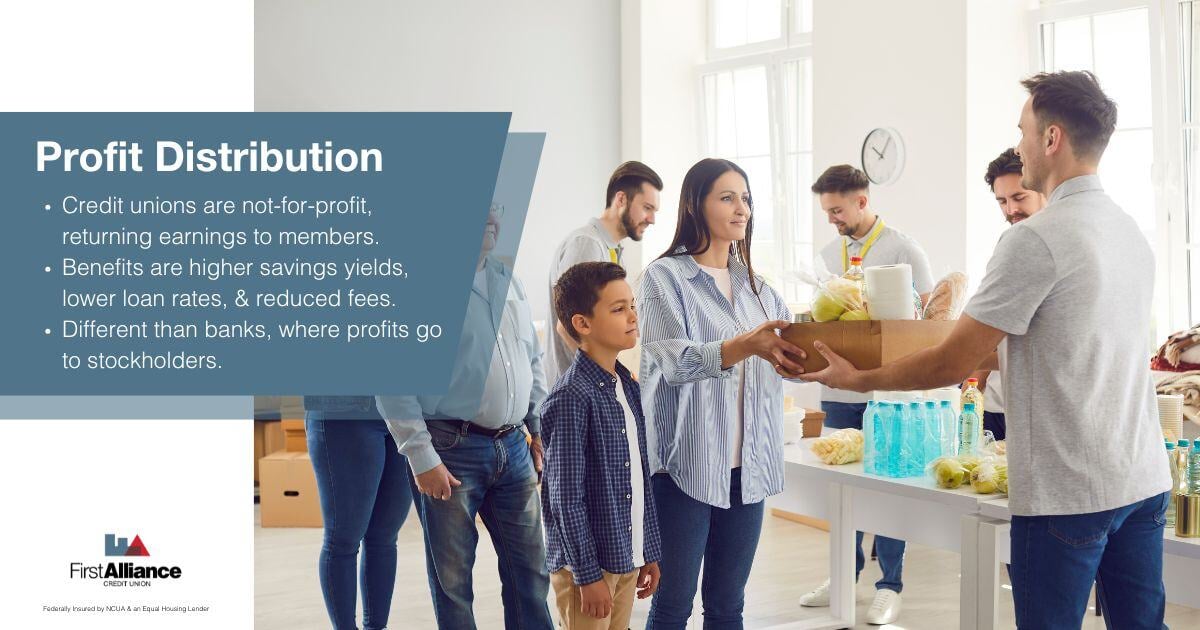 Credit Union Different From a Bank - community sharing resource