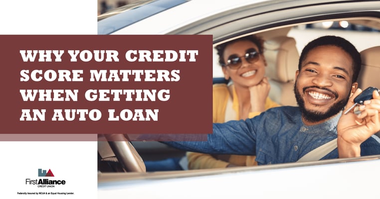 credit score matters for auto loans