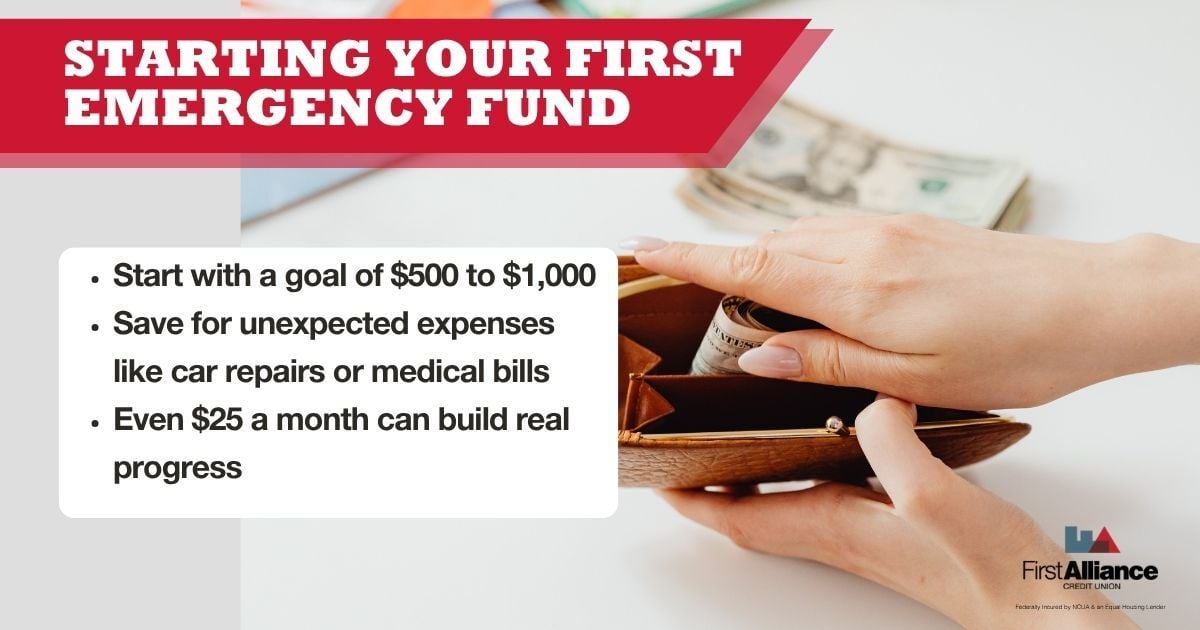 Starting Your First Emergency Fund