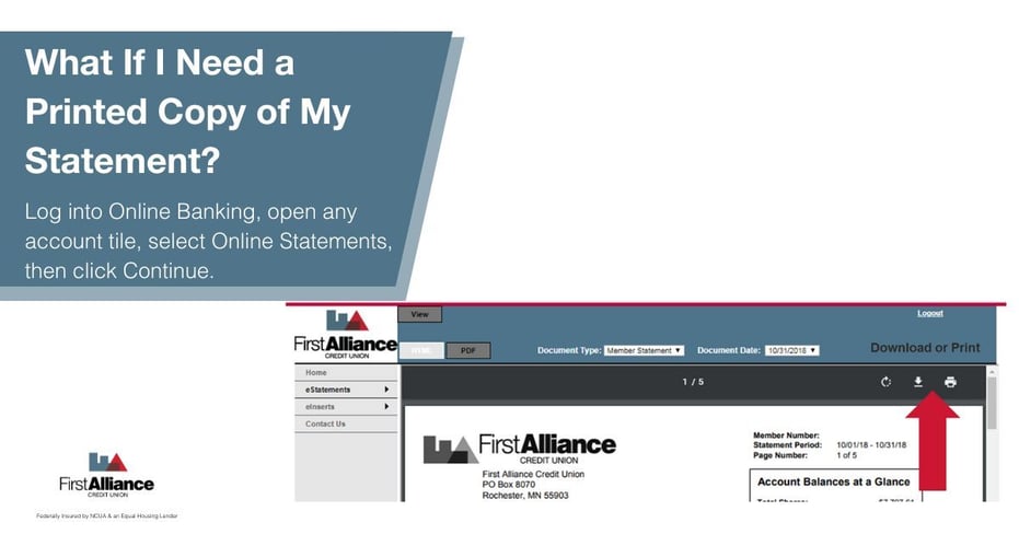estatement guide - Need a printed copy