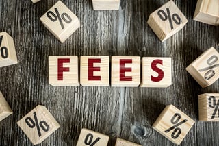 Blocks spelling "Fees" | First Alliance Credit Union