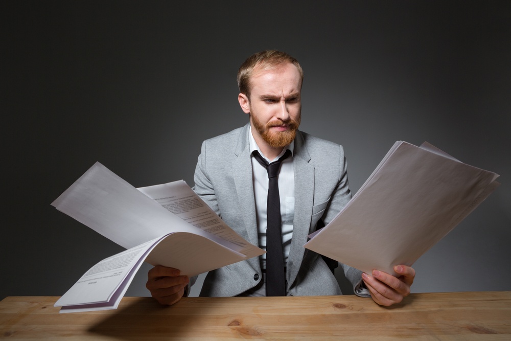 young man frustrate by loan application process first alliance credit union