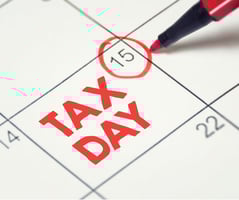Tax Day Calendar 