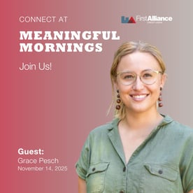 Meaningful Mornings, November Guest, Grace Pesch