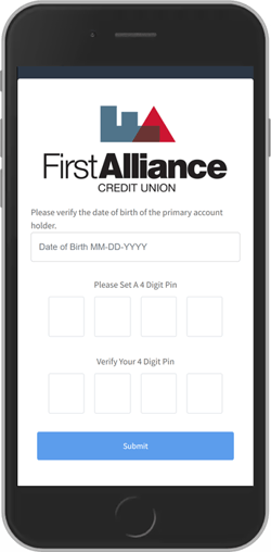 MessagePay Create a Pin