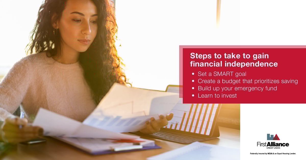 Financial independence steps