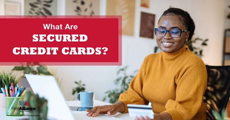What are secured credit cards