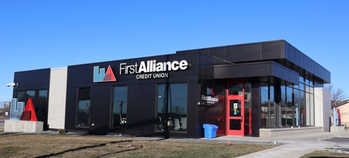 Exterior of the NE Rochester, MN First Alliance branch Exterior of the NE Rochester, MN First Alliance branch