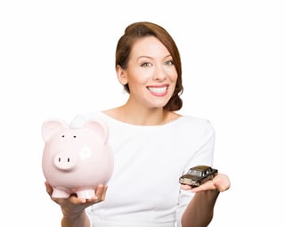 woman showing what credit unions are all about