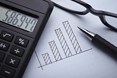 Calculator with a graph