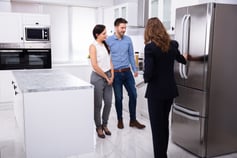 Couple Buying a Fridge 