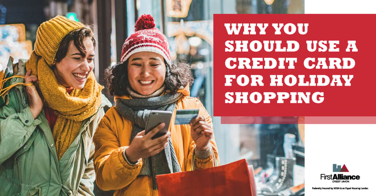 credit card for holiday shopping