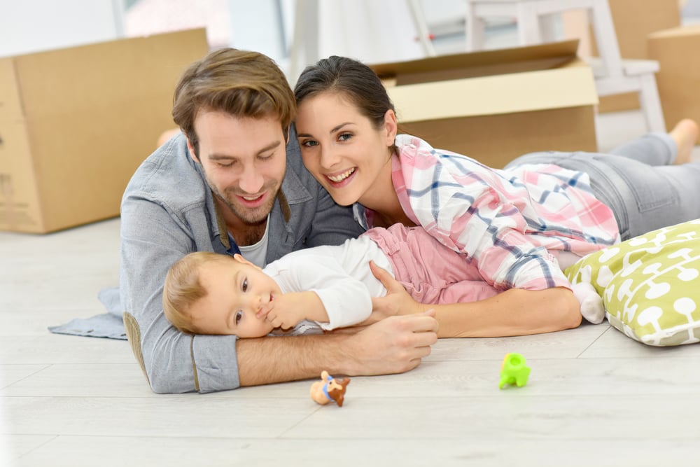 young family packing to move to a new home first alliance credit union
