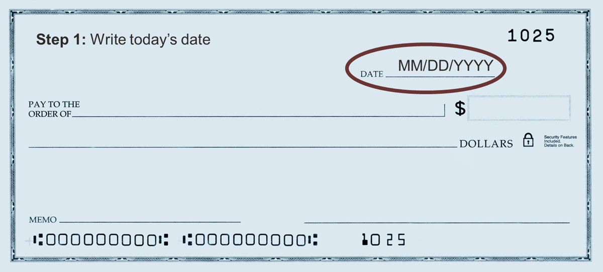How to Write a Check
