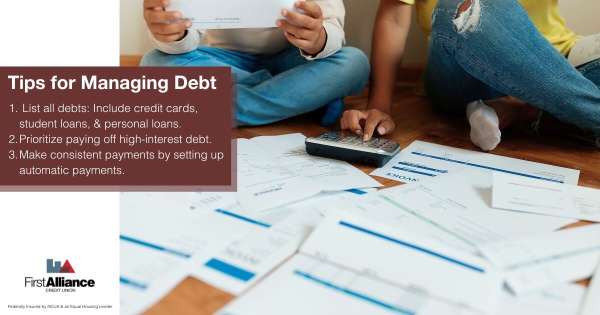 How to Create a Budget - couple managing debt
