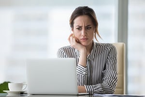Nervous woman | First Alliance Credit Union