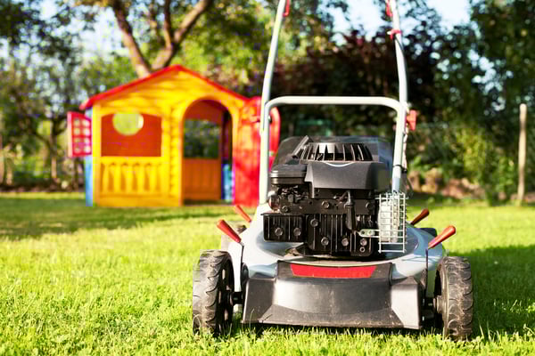 lawn, lawncare, lawn mower, grass, kids