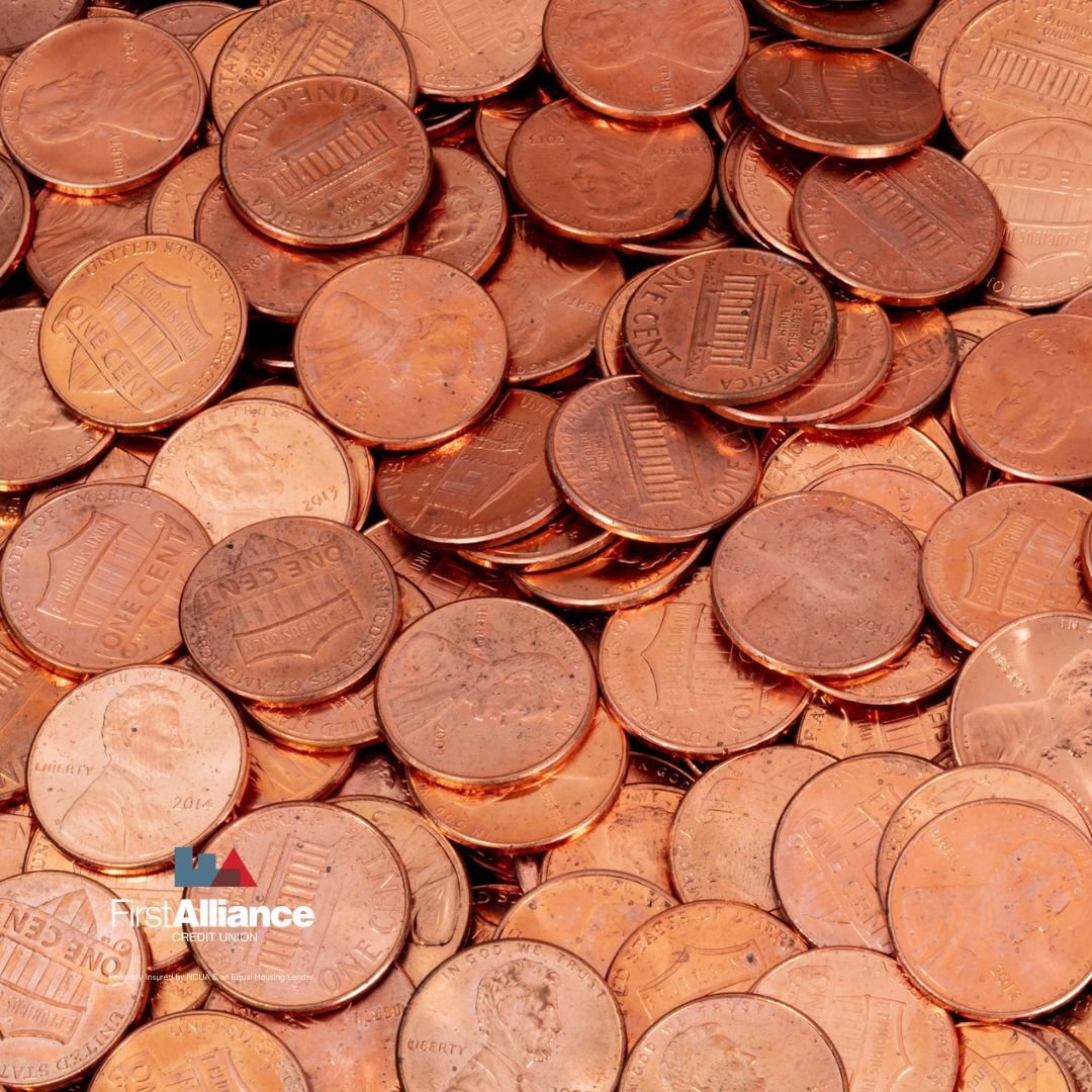 pile of pennies