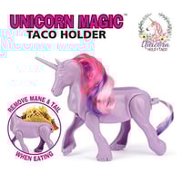 Barbuzzo Unicorn Taco Holder - the Legendary Taco Stand That Will Turn Taco Tuesday Magical Image Courtesy of Amazon.com