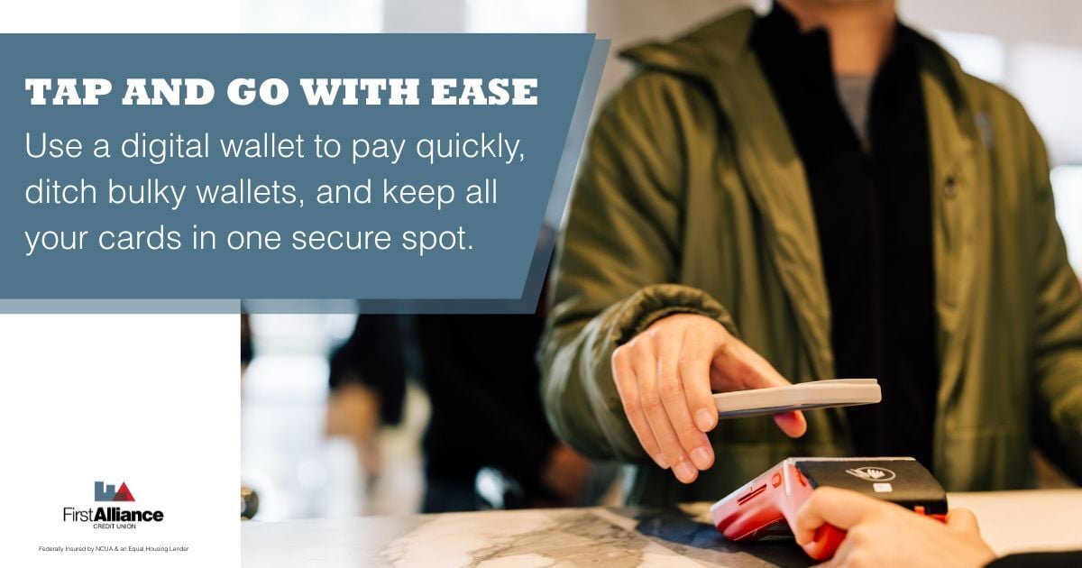 What is a digital wallet, tap and go with ease