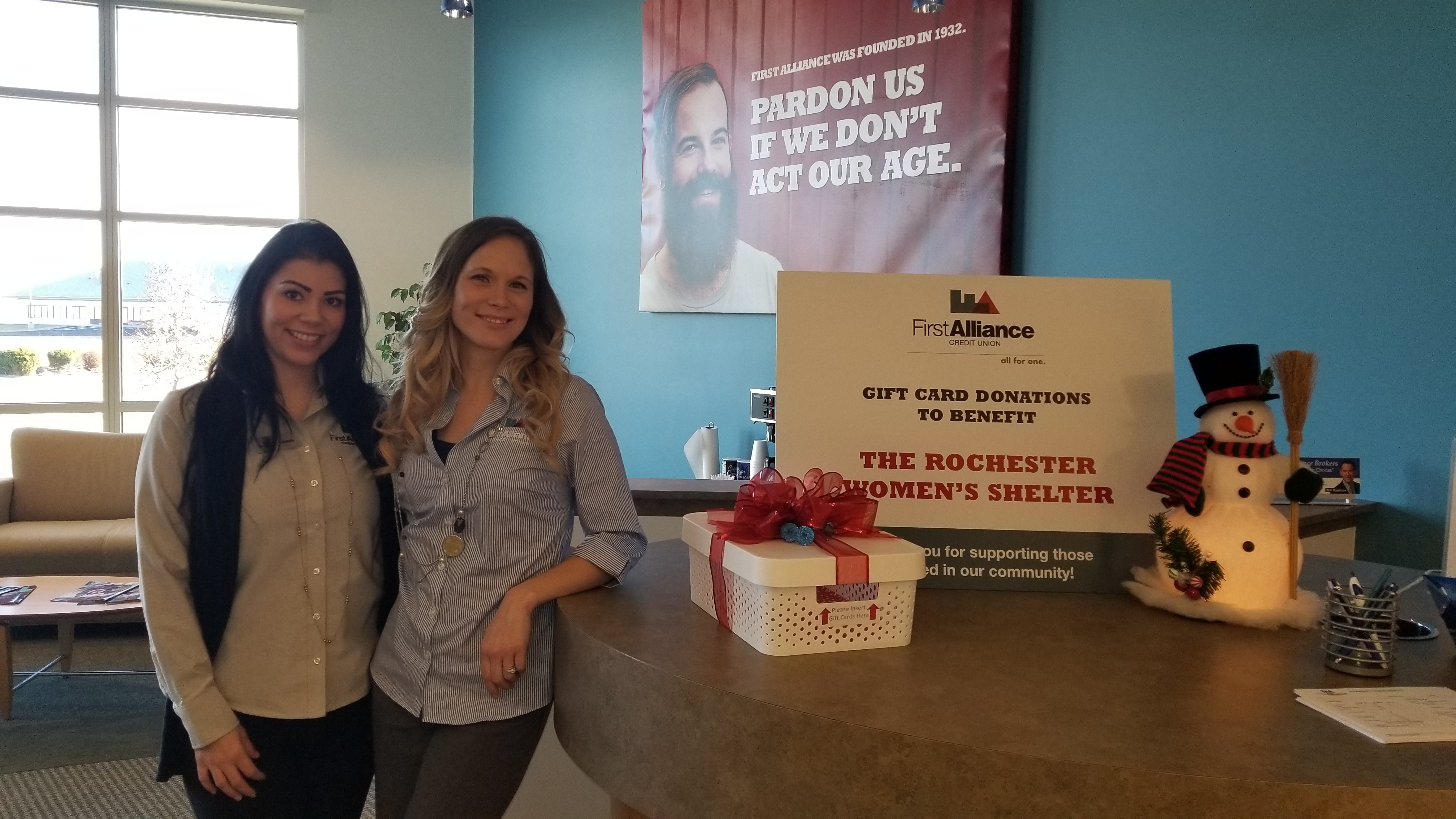 We’re Raising Funds For The Rochester Women’s Shelter