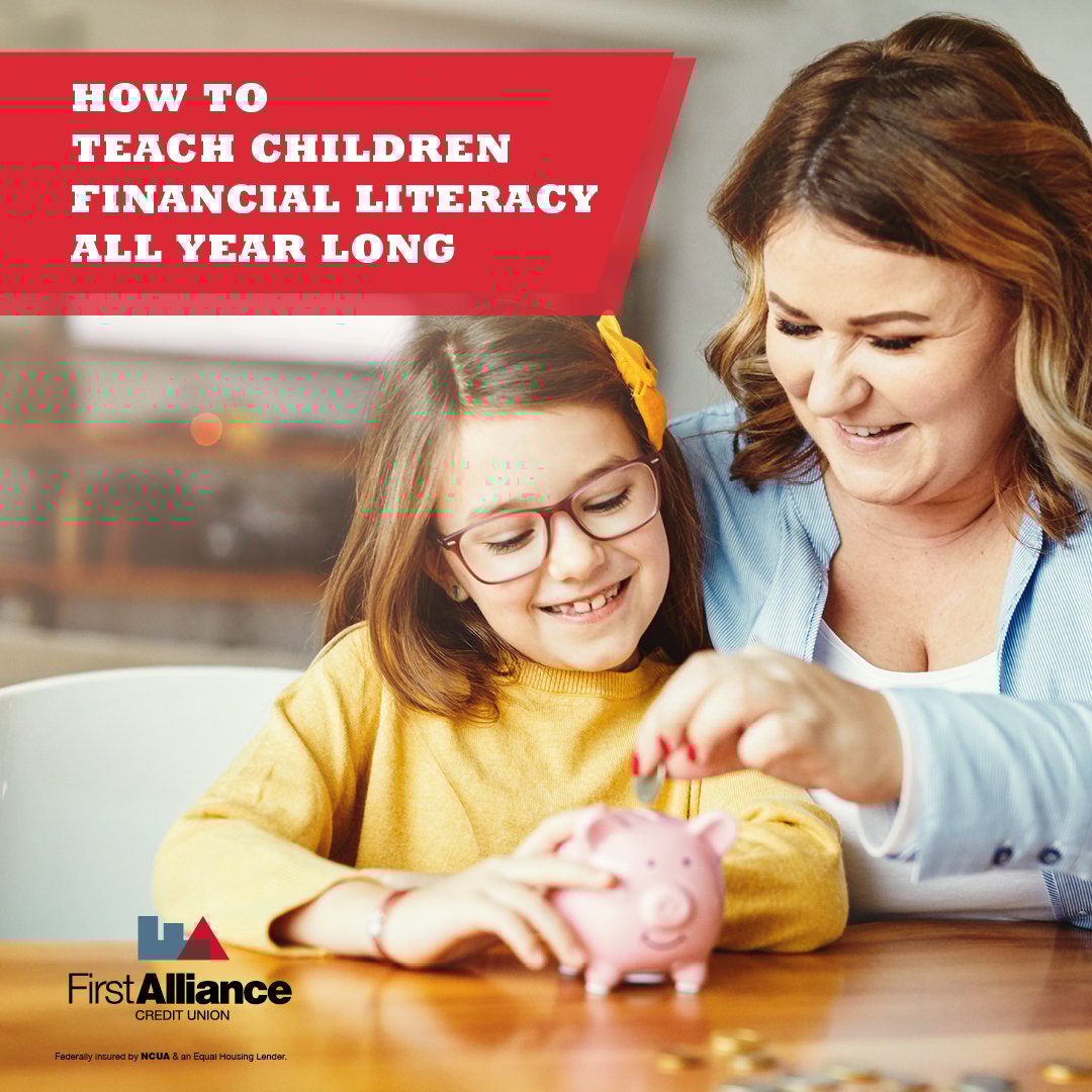 How to Teach Children Financial Literacy all Year Long