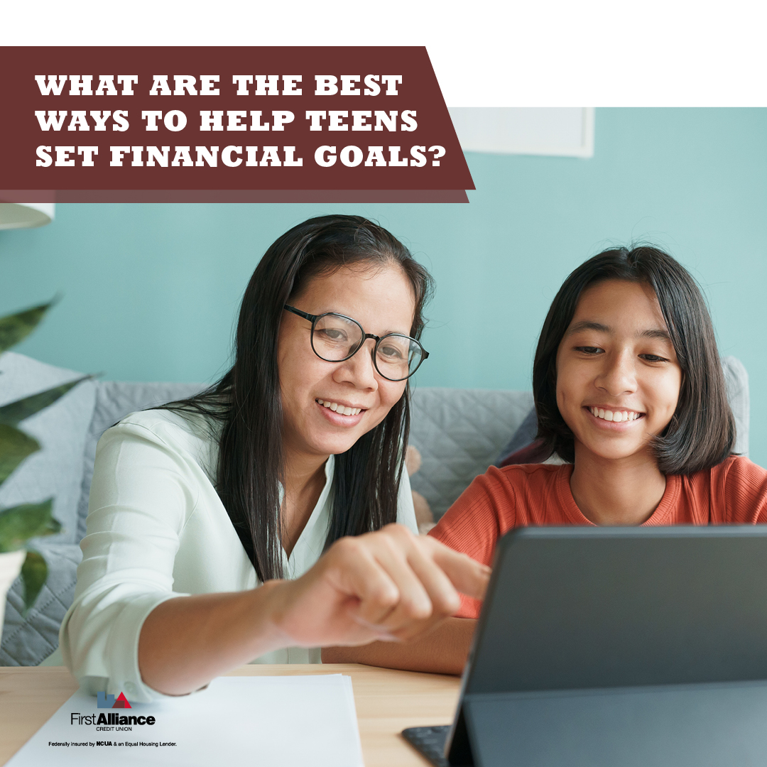 How to Help Teens set Financial Goals