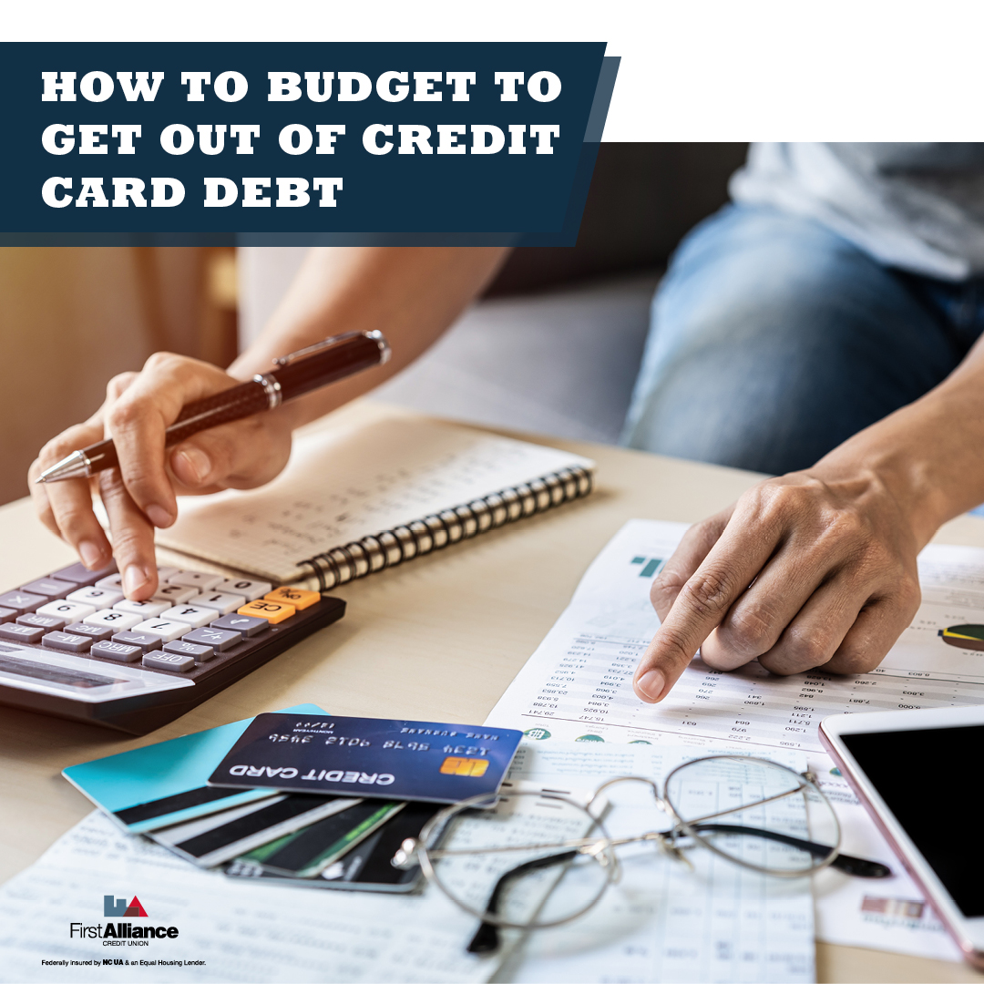 How to Budget to get out of Credit Card Debt