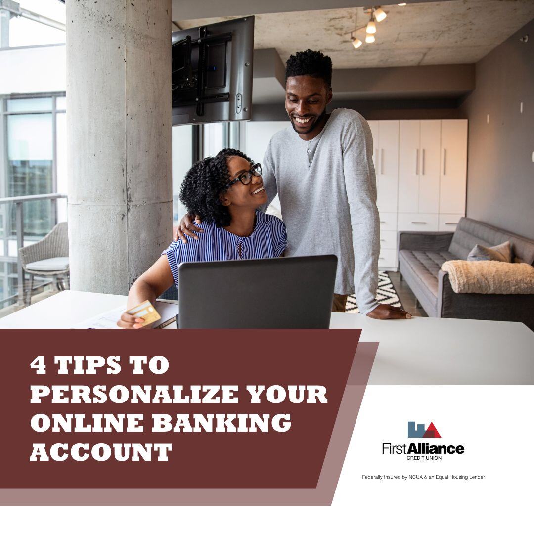 4 Tips to Personalize Your Online Banking Account