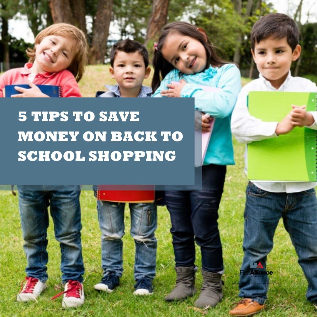 5 Tips to Save Money on Back to School Shopping