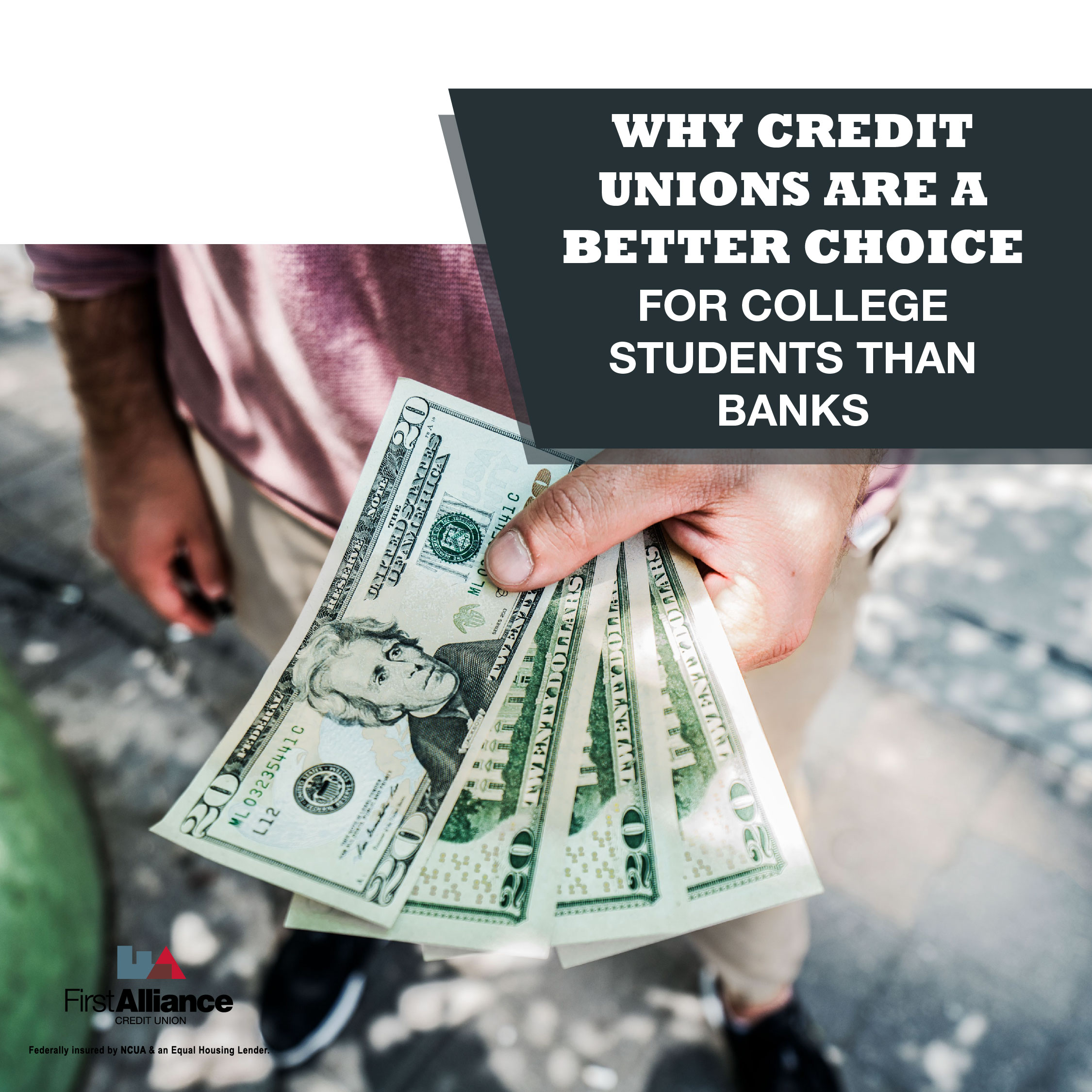 Why Credit Unions are a Better Choice for College Students than Banks