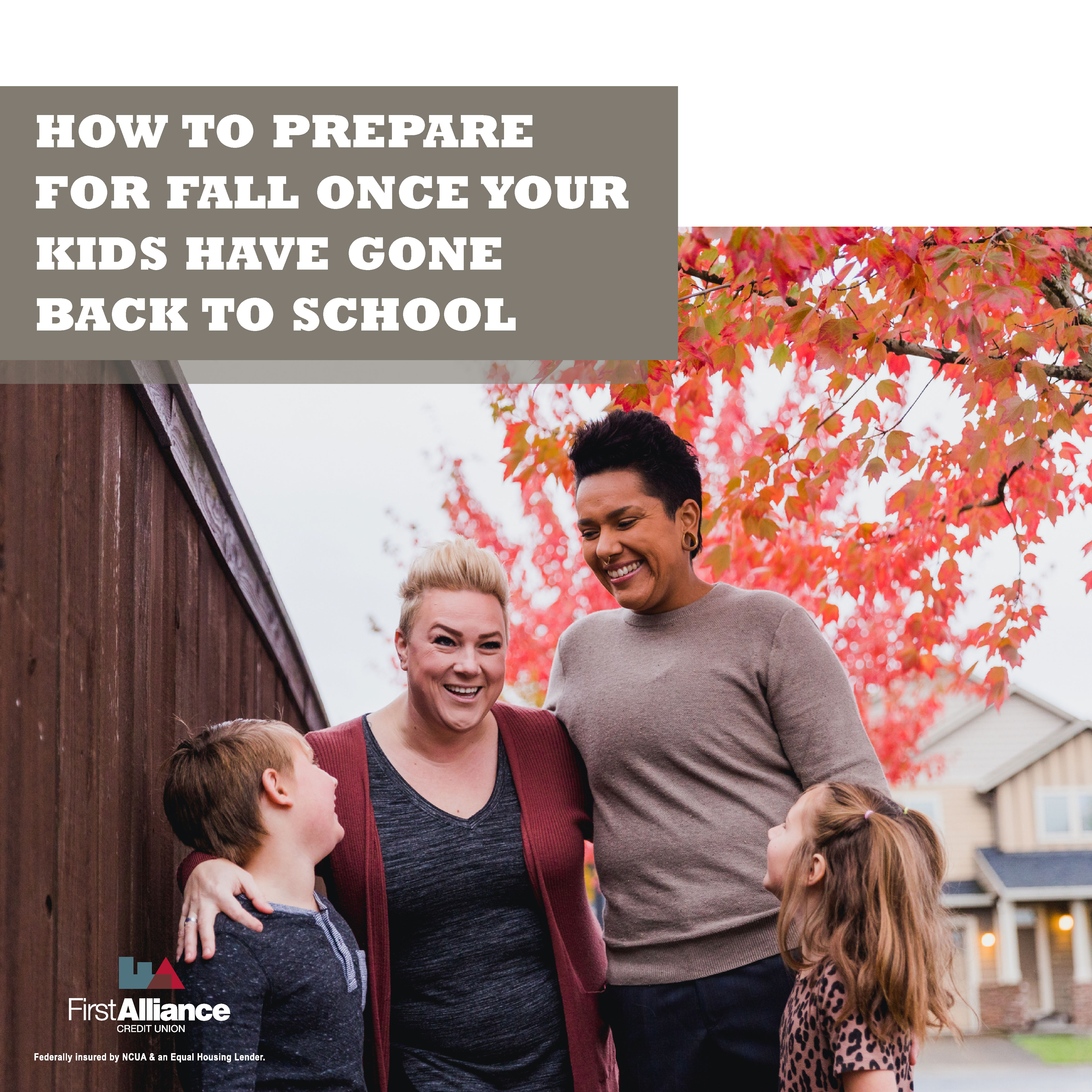 How to Prepare for Fall Once Your Kids Have Gone Back to School