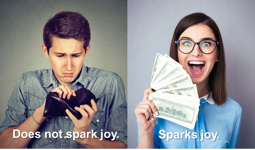 KonMari Your Money. Do Your Finances Spark Joy?